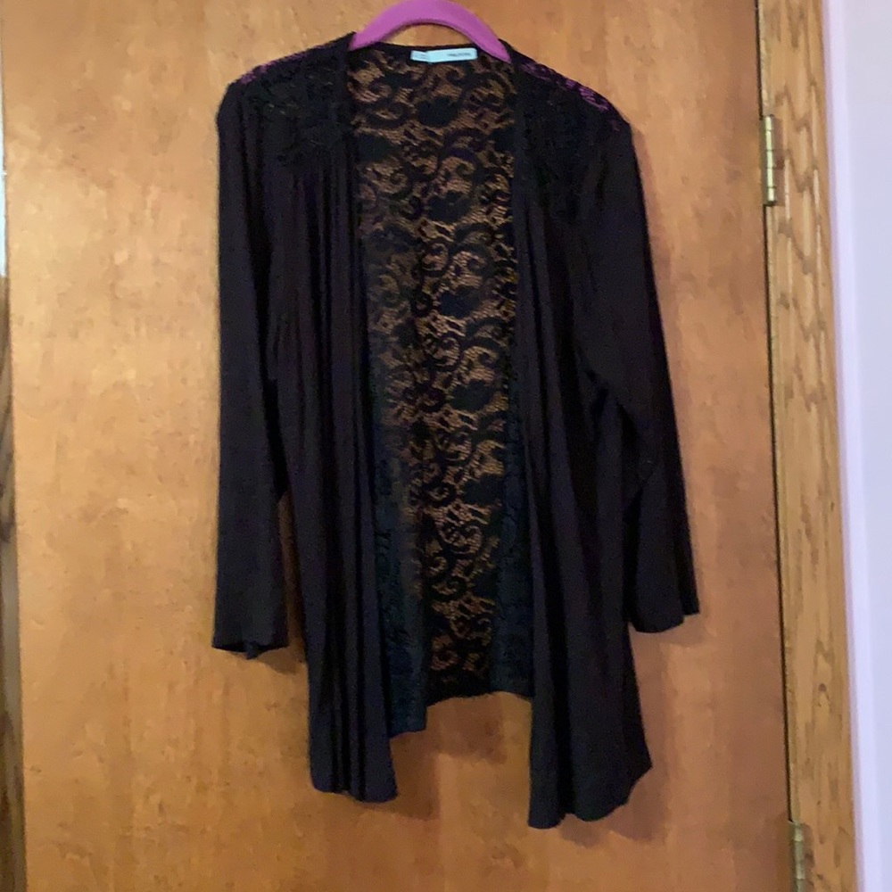 Maurice’s Lace-Backed Cardigan